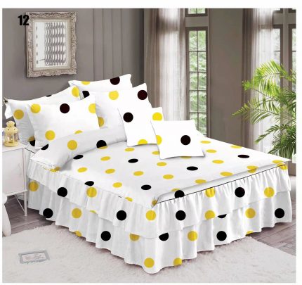 Finet underwear with yellow polka dot frills, Super Elegant Pucioasa