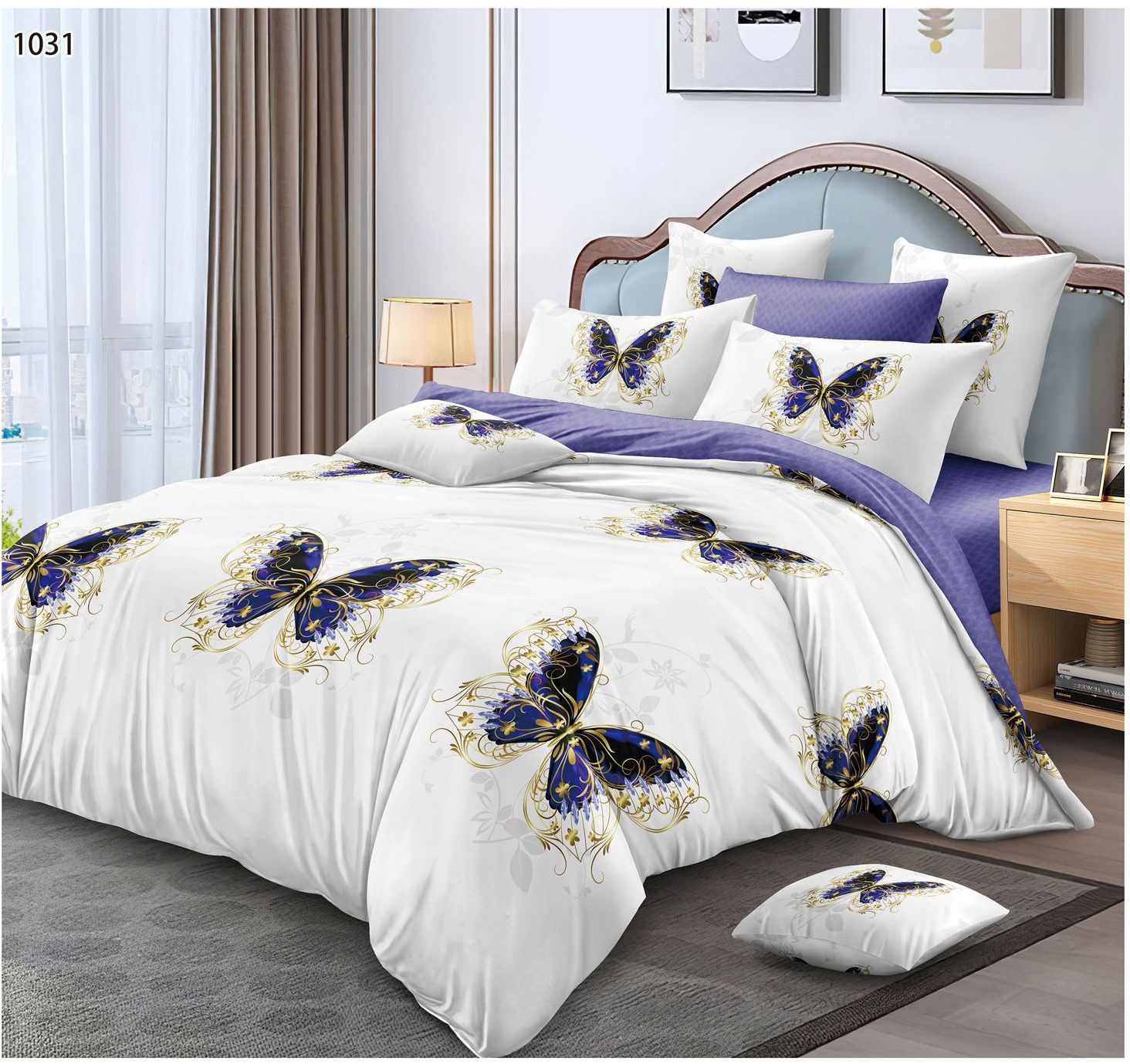 Fine cotton bed linen 1031 Super Elegant Pucioasa