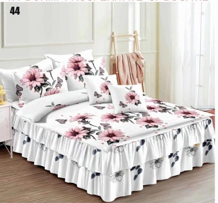 Lingerie with flounces made of fine mesh daisy 44, Super Elegant Pucioasa