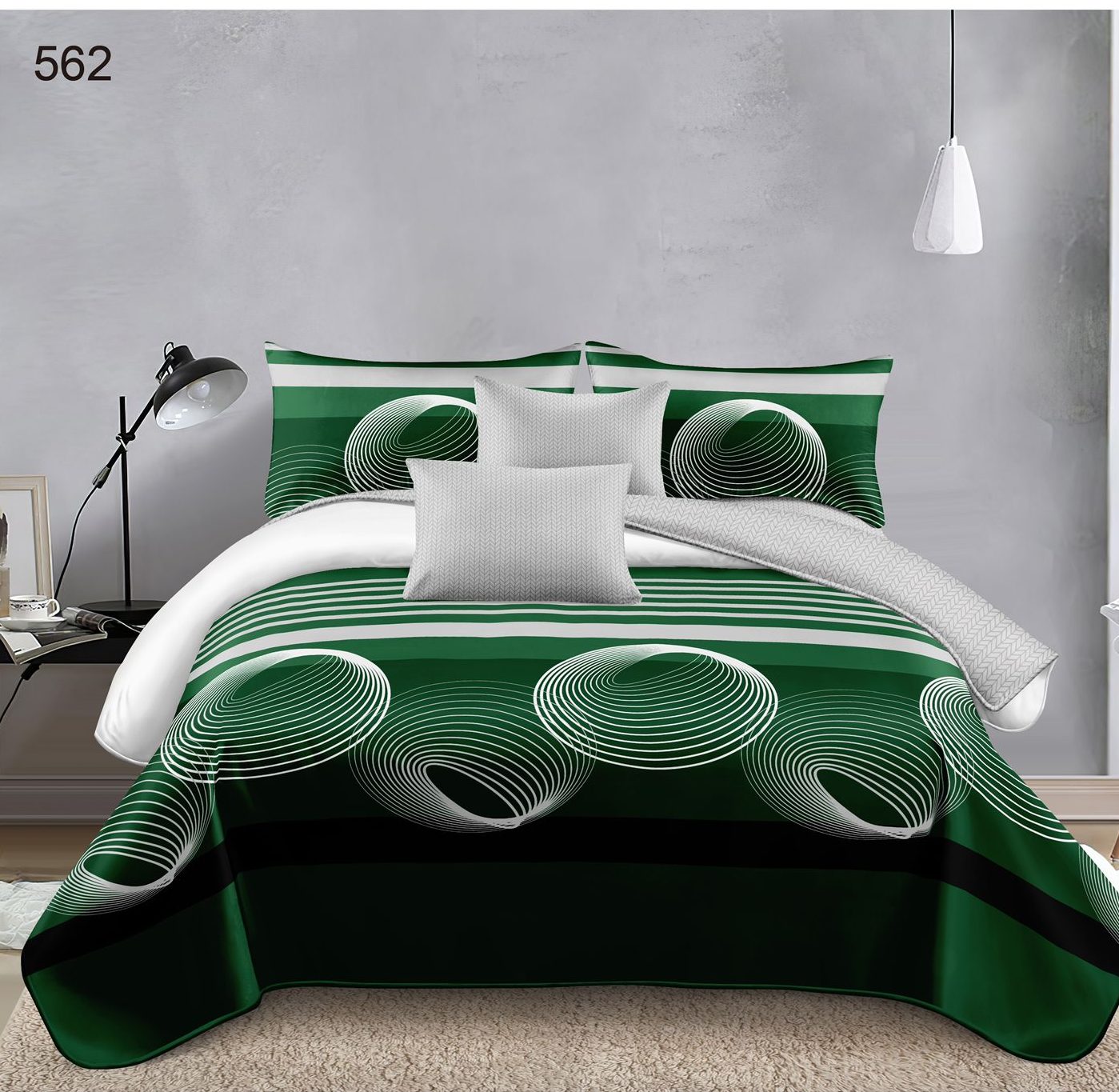 Fine cotton bed linen 562 Super Elegant Pucioasa